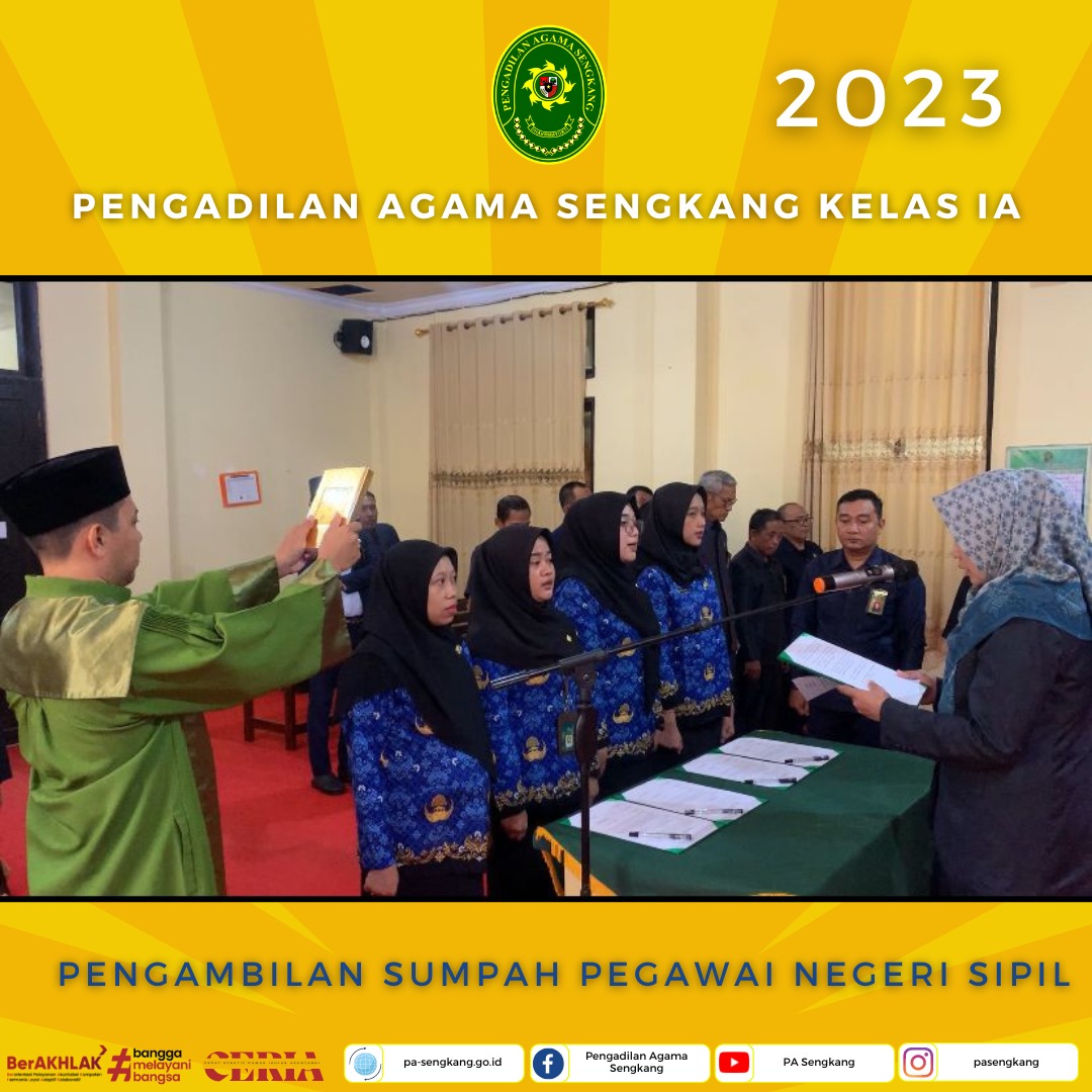 Penyumpahan PNS 1