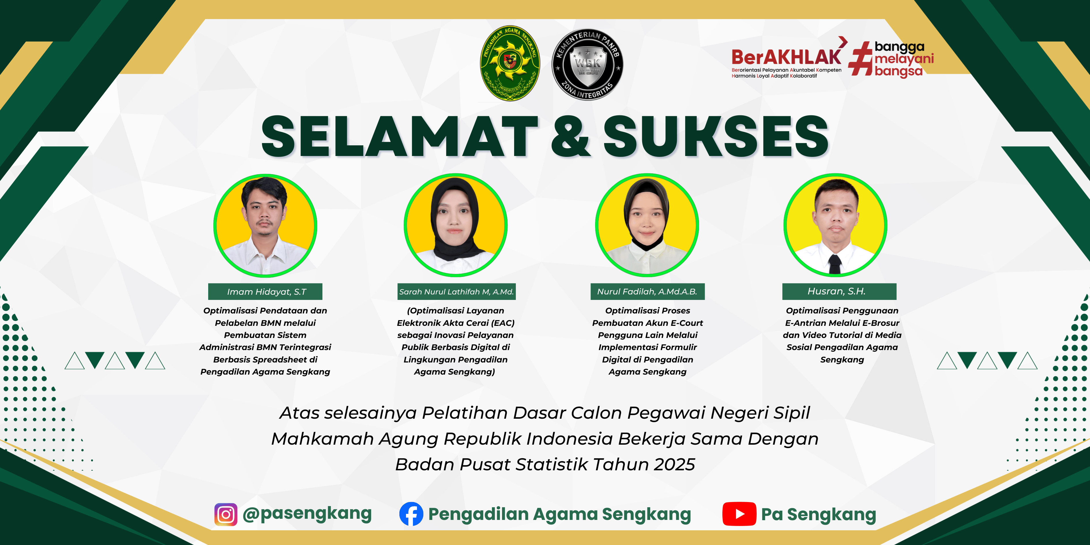 Ucapan Selamat PA Sengkang